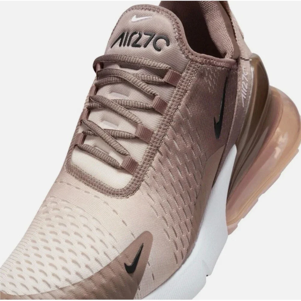 Size 9 - Men's Nike Air Max 270 Mink Brown Black Orewood Sneakers IB7751-200 - Picture 3 of 7